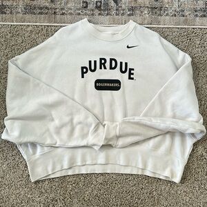 Purdue sweatshirt. Nike woman’s medium.